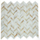 Chevron Calacatta Gold Honed