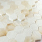 Hexagon Onyx Ivory Honed 2 x 2